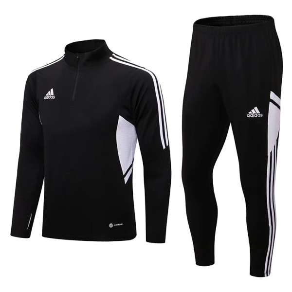 2023 AD Black Half Pull Tracksuit Lh #2309 (半拉链)