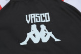 23-24 Vasco da Gama Black Kids Half Pull Tracksuit (童装) (半拉链)