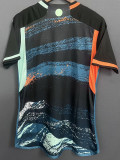 2023 Argentina Black Blue Fans Soccer Jersey 没星