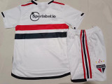 23-24 Sao Paulo Home Kids Soccer Jersey