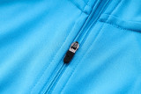 2023 Argentina Sky Blue Kids Half Pull Tracksuit (童装) (半拉链)