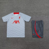 23-24 LIV Grey Training Short Suit