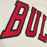 1998 BULLS JORDAN #23 White Retro Top Quality Hot Pressing NBA Jersey