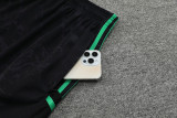 23-24 RMA Black Training Shorts Pants (绿边）