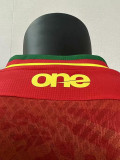 2024 Cameroon Greem Red Special Edition Player Version Soccer Jersey