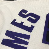 22-23 LAKERS JAMES #23 White City Edition Top Quality Hot Pressing NBA Jersey