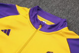 23-24 RMA Yellow Half Pull Tracksuit #B786(半拉链)