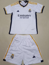 23-24 RMA Home Kids Soccer Jersey