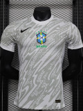 24-25 Brazil GoalKeeper Player Version Soccer Jersey