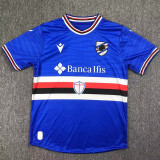 23-24 Sampdoria Home Fans Soccer Jersey
