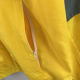 23-24 Flamengo Yellow Windbreaker (红边)