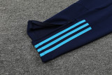 23-24 Argentina Royal Blue Hoodie Jacket Tracksuit