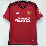23-24 Man Utd Home 1:1 Fans Soccer Jersey