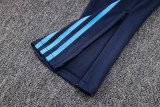2023 Argentina Sky Blue Kids Half Pull Tracksuit (童装) (半拉链)