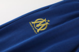 23-24 Marseille Fancy Blue Hoodie Jacket Tracksuit #02