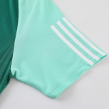 2023 AD03 Green Short-sleeved Trouser Suit