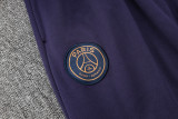 23-24 PSG Dark Purple Hoodie Jacket Tracksuit #F540