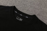 24-25 Man Utd Black Training Short Suit (100%Cotton)纯棉