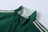 22-23 Mexico Green Double Sided Windbreaker (双面风衣)
