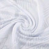 2023 NK White Half Pull Tracksuit #NB06(半拉链)