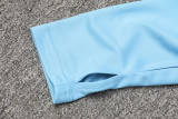 23-24 Marseille Sky Blue Half Pull Tracksuit (半拉链)