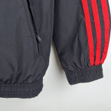 2023 Atlanta United Black & Red Double Sided Windbreaker (双面风衣)