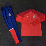 23-24 Chivas Red Half Pull Tracksuit (半拉链)