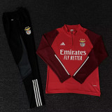 23-24 Benfica Red Half Pull Tracksuit (半拉链)