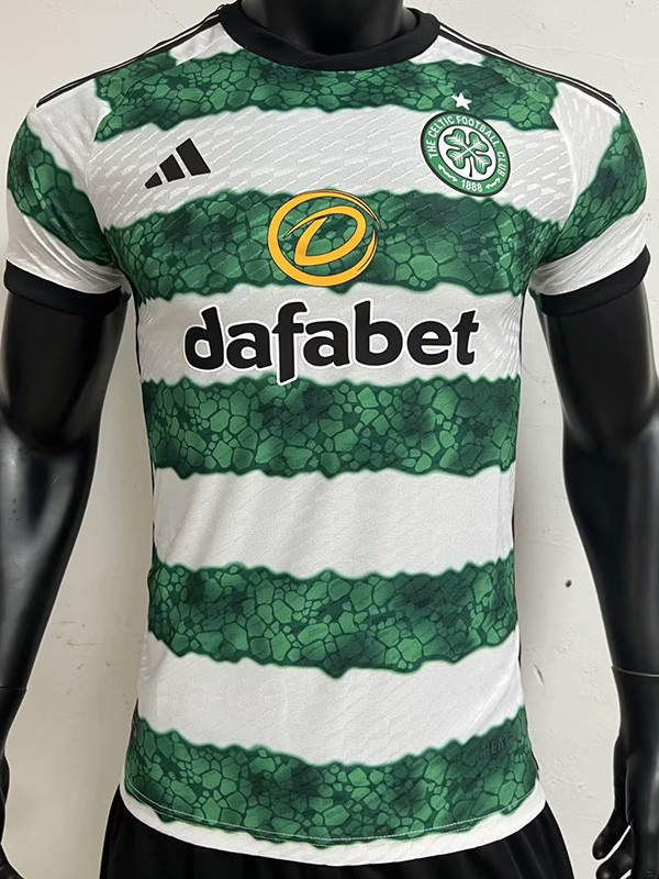 23-24 Celtic Home Player Version Soccer Jersey