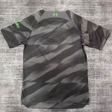 23-24 LIV Black Grey GoalKeeper Soccer Jersey (萤光绿标)