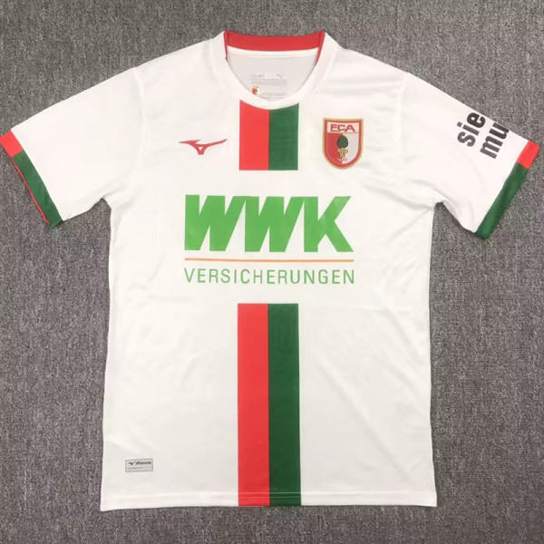 23-24 Augsburg Home Fans Soccer Jersey