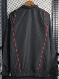 23-24 Sao Paulo Black Windbreaker