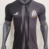 23-24 Marseille Black Grey Training shirts