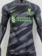 23-24 LIV Black Grey GoalKeeper Player Version Soccer Jersey