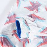 2023 Japan Blue & White Double Sided Windbreaker (双面风衣)