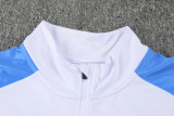 23-24 Napoli White Half Pull Tracksuit (半拉链)