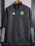 23-24 Flamengo Black Windbreaker