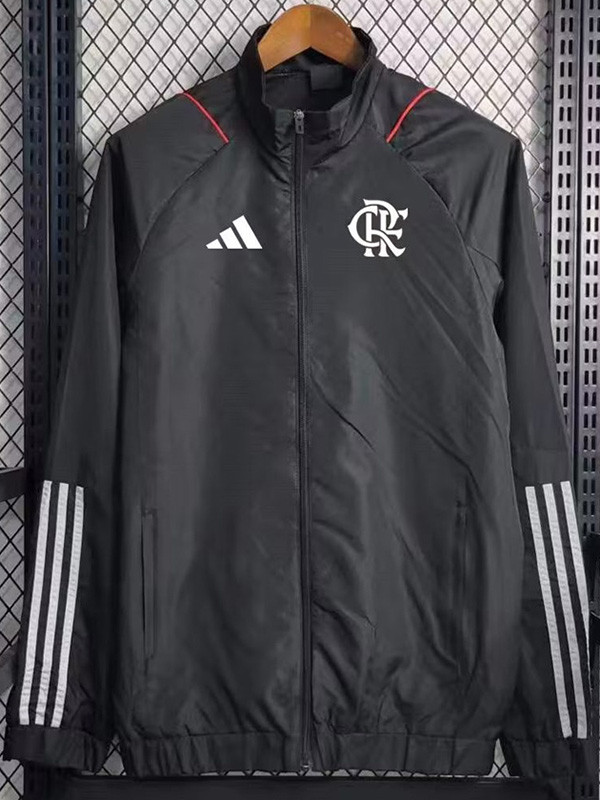 23-24 Flamengo Black Windbreaker