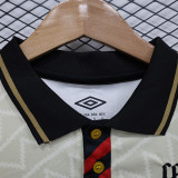 2023 Athletico Paranaense Cream Color Polo Short Sleeve