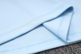 23-24 INT Lightl Blue Half Pull Tracksuit (半拉链)