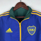 23-24 Boca Blue & Green Double Sided Windbreaker (双面风衣)