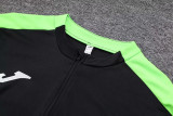 2023 JOMA Black Green Half Pull Tracksuit #3 (半拉链)
