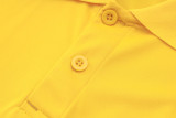 23-24 RMA Yellow Polo Tracksuit  #C1080