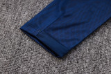 23-24 TOT Royal Blue Half Pull Tracksuit #B733(半拉链)