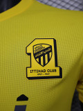 23-24 Ittihad Club Away Fourth Player Version Soccer Jersey