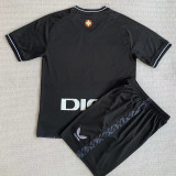 23-24 Bilbao Black GoalKeeper Kids Soccer Jersey