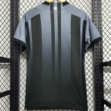 23-24 Argentina Black Grey Special Edition Fans Soccer Jersey (黑灰条紋)