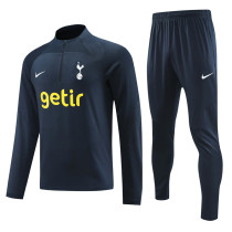 23-24 TOT Royal Blue Half Pull Tracksuit (半拉链)