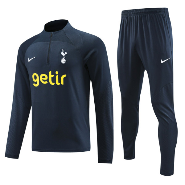 23-24 TOT Royal Blue Half Pull Tracksuit (半拉链)