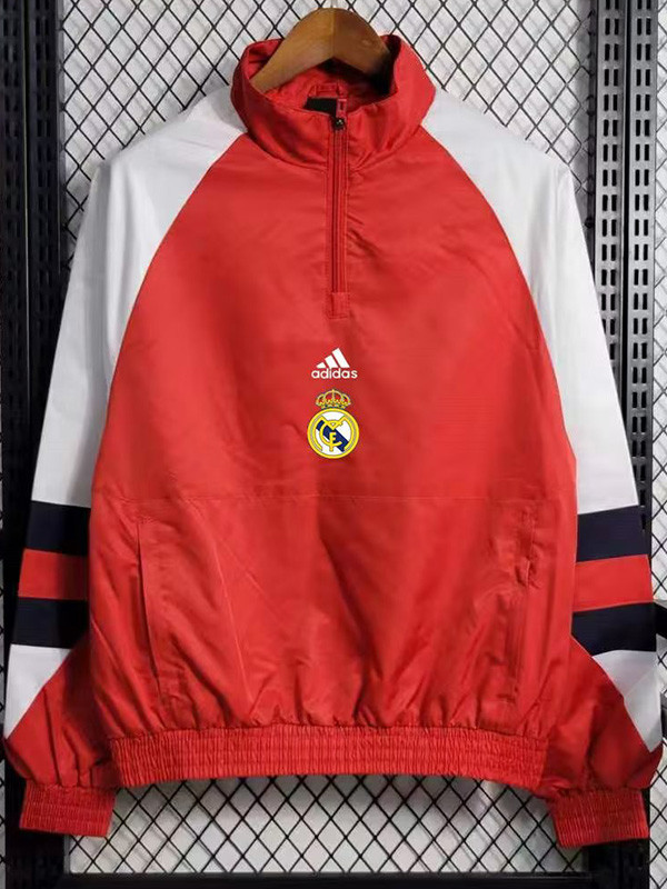 23-24 RMA Red White Windbreaker